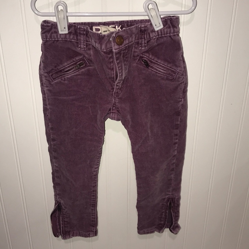 Peek Kids corduroy pants. Size 4.